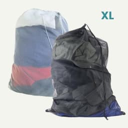 Waszak Large XL - 60x90CM - Polyester - Trekkoord Sluiting - Handig voor Kleding - SnelShoppen — thumbnail 1