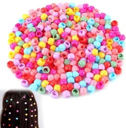 - Haarkralen - Clips van kunststof - Kleurrijk - Meisjes - Kindermode - Creatief - Geschikt voor alle haartypes - 200 stuks — thumbnail 1