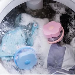 Wasmachine filter - haar filter voor wasmachine - Wasmachine reiniger - Wasmachine vuilreiniger - Wasmachine cleaner - Herbruikbaar - Wasfilter - Vuil verwijderen - Drijvend vangnet - Haarvanger - Haar vanger - Ontstopper - haar Vangnet — thumbnail 5