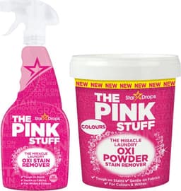 Combinatieset: The Pink Stuff - Vlekverwijderaar Spray + Vlekverwijderaar voor gekleurde- en witte was — thumbnail 1