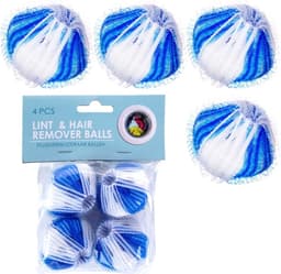 Drogerballen 5 cm 4 stuks - Wasdrogerballen - Wasbollen — thumbnail 3