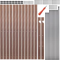 Inklapbaar Houten Wasrek met 7 m² Droogoppervlak – Ruimtebesparende Droger voor Binnen en Buiten — thumbnail 2