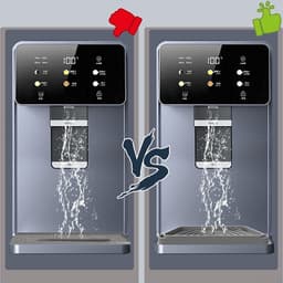 Waterdispenser Lekbak - Druppelopvangbak - Voorkomt Morsen - Aanpasbare Grootte - 20.9 x 10 cm - Grijs — thumbnail 2