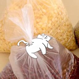 Brood Clips - Tas Houder - Keuken Organisatie - Grappig Kat Ontwerp - 12.7 cm - Meerkleurig — thumbnail 3