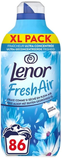 Lenor Wasverzachter Fresh Air Morning Fresh 86 Wasbeurten - 6 x 1204 ml - Voordeelverpakking — thumbnail 2