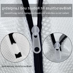 Waszak voor Schoenen en Delicate Kleding, Anti-Deformatie, Mesh Tas met Rits (2 Stuks) voor Veilig Wassen — thumbnail 5