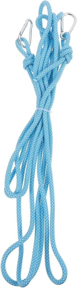 Draagbare Waslijn - Kledinglijn Touw - Reizen Kamperen - Winddicht Antislip - 500 cm Lengte - Blauw — afbeelding 1