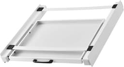 Wasdroger Tussenstuk - Stapelrek Wasmachine - Ruimte Besparen - Uittrekbare Plank - 60 Cm Breed - Wit — thumbnail 5