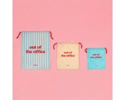 Fisura Waszakken Out of the office (set van 3)