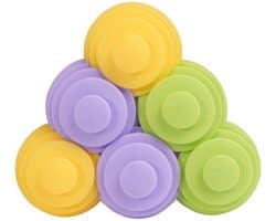 MTTProducts - Wasballen - Herbruikbare Rubber Wasballen - 6 Stuks - 5.5cm - Ideaal voor Wasmachine en Droger - Duurzaam en Effectief - Geschikt voor Al...