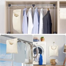 Klemmertas Wasknijpers - Opbergzak Organizer - Wassen Opbergen - Waterdicht Stofdicht - 30 x 20 cm - Niet gespecificeerd — thumbnail 4