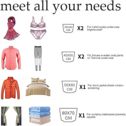 Waszakken voor de wasmachine - 6 Stuks Herbruikbare Netzakken voor Extra Bescherming van Kleding — thumbnail 2