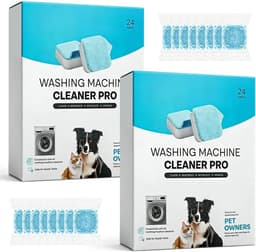 Wasmachine Reiniger Tabs - Dieptereiniging Tabs - Geur en Kalk Verwijderen - Extra Sterk Formule - 48 Stuks — thumbnail 1