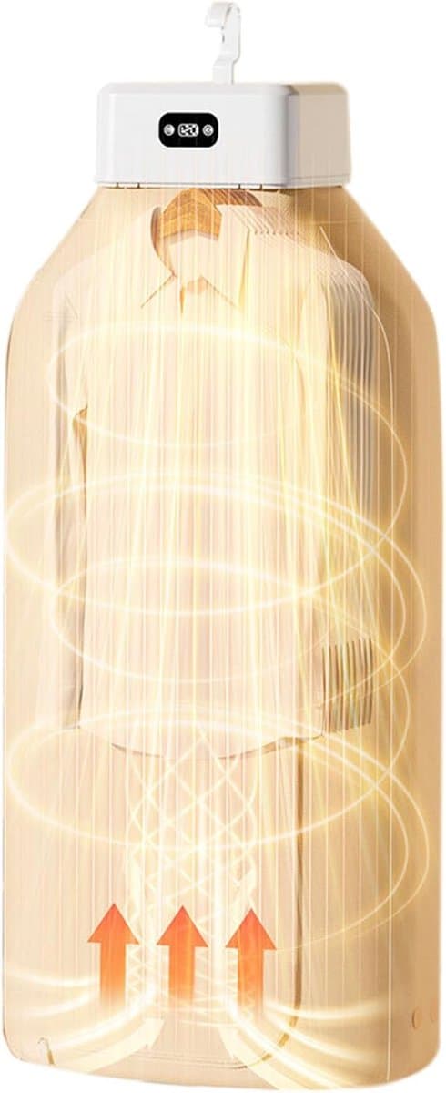 Draagbare Kledingdroger - Elektrische Wasdroger - Ruimtebesparend Droge Kleding - Compacte Standaard - 225x195x115cm — afbeelding 1