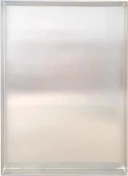 Lekbak Wasmachine - Roestvrij Staal Bak - Vloer Beschermen - Zonder Afvoer - 60x80x5cm — thumbnail 1