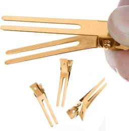 50x Zilveren Metalen Haarspeld Clips Krokodillenklemmen voor Kappers en DIY Haaraccessoires — thumbnail 2