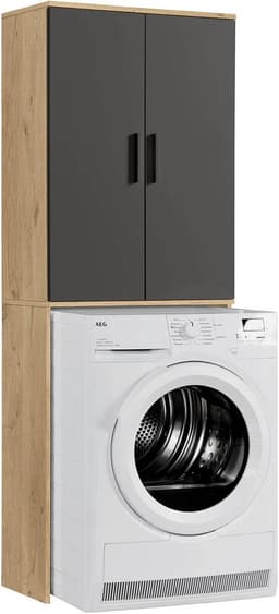 Wasmachine Ombouw - Opbouwmeubel Kast - Meubel Rek - Ruimtebesparend — thumbnail 1