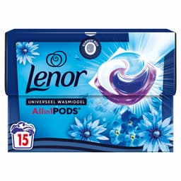 5 x Lenor - Wasmiddel Pods - Universeel - Zeebries - 15 Wasbeurten - Zeebries Waspod - Waspod - Wasmiddel Pod - Reinigingspod - Frisheid Was — thumbnail 2