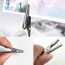 50 Stuks Foto Alligator Clips voor Kaarten en Notities - Memo Clip Houder voor Feestdecoraties — thumbnail 3