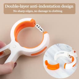 8 stuks grote handdoekklemmen voor strandstoelen, winddichte wasknijpers, strandhanddoekklemmen, badhanddoekklemmen, stabiele handdoekclips voor ligstoelen, zwembad, stoel, ligbed, beddengoed, kleding — thumbnail 2