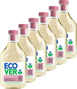 Ecover - Vloeibaar Wasmiddel Wol- & Fijnwasmiddel - Voordeelverpakking 6 x 1.43 L - 132 wasbeurten - Beschermt wol en fijne stoffen - Plantaardig & Biologisch afbreekbaar — thumbnail 1