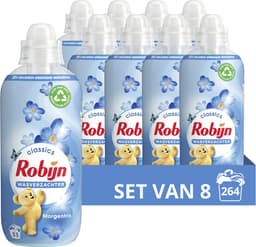 Robijn Classics Morgenfris Wasverzachter - 8 x 33 wasbeurten - Voordeelverpakking — thumbnail 1