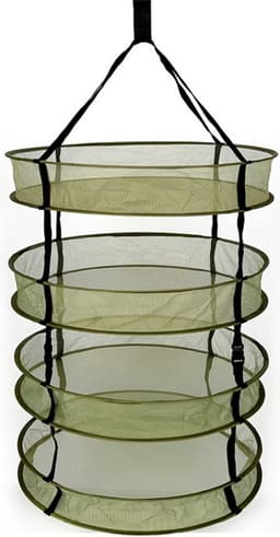 Droognet 60cm diameter 6 laags Heavy Duty Verstelbaar (GROEN) — thumbnail 1