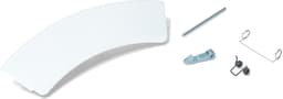 Deurgreep set - geschikt voor Aeg - handgreep wit deurgreepset compleet voor wasmachine - 4055128930 — thumbnail 1