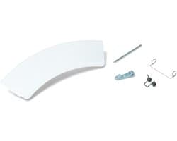 Deurgreep set - geschikt voor Aeg - handgreep wit deurgreepset compleet voor wasmachine - 4055128930