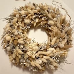 Gedroogde bloemen, natuurlijke kleur droogboeket, gedroogde bloemen perfect voor bruiloften, huisdecoratie, thuis, feest, bruiloft, vaas, decoratie — thumbnail 3