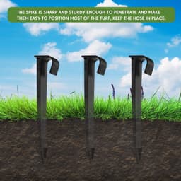 Grondpinnen voor Irrigatiesystemen, Grondankers en Druppelbewatering, Ondersteuningspalen voor 16 mm Slangen (Verpakking van 50) — thumbnail 4