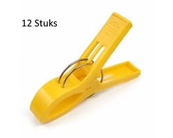 Stormbestendige Wasknijpers – 12 Stuks – Extra Sterk – Tetra-Lok Systeem – Voor Waslijn en Buiten