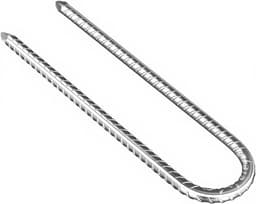 24 Stuks 20 cm U-vormige Grondankers voor Trampoline, Tent en Camping - Stevige Versterking voor Tuin en Sportactiviteiten — thumbnail 2