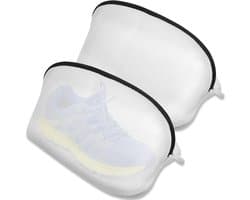 Waszak voor Schoenen - Wasmachine Waszakken met Rits voor Sneakers - Fijnmazig en Ademend Polyester - 42x24x24 cm - 2 stuks