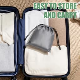 Reis Waslijn Set met Clips, Bevat 1 Uitschuifbare Waslijn 1 Opbergtas 2 Doorzichtige Haken & 2 Magnetische Ringen voor Cruiseschip Hut Camper Camping Hotel & Slaapzaal Essentiële — thumbnail 3