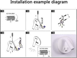 Draaibare Wandlamp Slaapkamer USB-laadstation Spot Slaapkamer Leeslamp 3000K (3W + 9W) — thumbnail 3