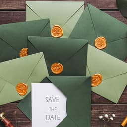 Octagonale Wasbolletjes voor Kaarsen en Trouwhuwelijksuitnodigingen - 600 Stuks in 24 Kleuren met Opbergdoos voor Cadeaukaarten en Enveloppen — thumbnail 4