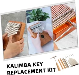 1set Kalimba Sleutels Met Tuninghamer Accessoires Voor Duurzame Herstelonderdelen Duimpiano Eenvoudig Te Monteren Te Gebruiken — thumbnail 1