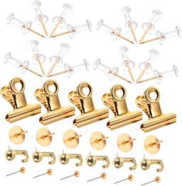 1set Metalen Kleur Push Pin Duurzame Wandpushpins Voor Korkborden Voor Organisatie Creatieve Projecten Geschikt Voor Kaarten Documenten Efficiënt Gebruiksvriendelijk — thumbnail 1
