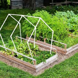 Sawysine 102 stuks doe-het-zelf PVC-projectenset inbegrepen 60 stuks 60 stuks 61 cm PVC-buis en 42 aansluitpijpfittingen voor lente, huis, kas, tuin, boerderij, werkplaats, zomer (wit, 7,9 cm) — thumbnail 4