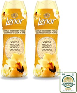 2 x Lenor - Geurbooster - Gouden Orchidee - 22 Wasbeurten - Wasstrips - Geurbooster Was - Geur In Was - Geur In Kleding - Wasgeur - Geur In Wasmachine — thumbnail 1