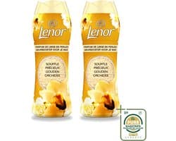 2 x Lenor - Geurbooster - Gouden Orchidee - 22 Wasbeurten - Wasstrips - Geurbooster Was - Geur In Was - Geur In Kleding - Wasgeur - Geur In Wasmachine