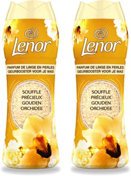 2 x Lenor - Geurbooster - Gouden Orchidee - 22 Wasbeurten - Voordeelverpakking - 2 stuks — thumbnail 1