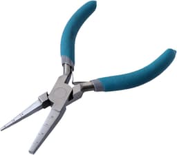 Ronde neus wikkeltang, 6 inch metalen draad buigtang met schaal C45 staaldraad lus gereedschap voor doe-het-zelf sieraden ambachten maken handwerk productie — thumbnail 3