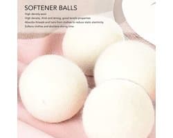 Onf3 - Wol Drogen Ballen - Wasdroger Kleding - optie - 6 Stuks - Statische