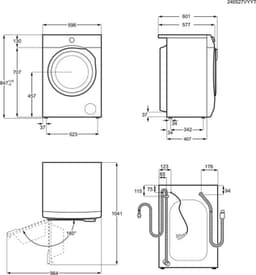 AEG LR73R864 7000 serie ProSteam® - Wasmachine - 8 kg - Energielabel A-10% - 1600 toeren — thumbnail 4