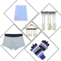 Sokkenhouders voor wasrek - 8 stuks - Antislip functie - Vier kleuren — thumbnail 5