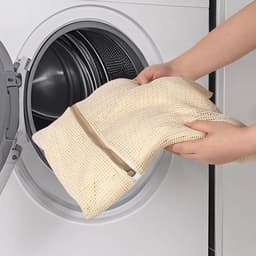 SnelShoppen - 3 Stuks Wasnet voor Wasmachine, Duurzame MESH Waszakken in 3 Maten, Beschermende Waszak met Rits voor Delicate Blouses, Sokken, Ondergoe — thumbnail 3