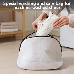 Dailygoods - 9-delige set wasnet wasmachine, mesh, drievoudige dikte, net, wasmachine, sets in meerdere maten, herbruikbaar, waszak, schoenen, wasmachine voor sneakers — thumbnail 3
