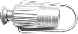 Dailygoods- Waslijnspanner Aluminium - Katrol - Waslijnbevestigingsgereedschap - Duurzaam - Voor binnen/buiten - Afmetingen 8x3,5x3 cm - Waslijn — thumbnail 5